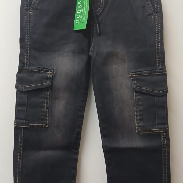 Denim Jogger Pant for Boys Black