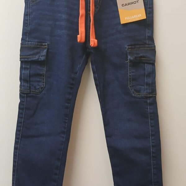 Denim Jogger Pant for Boys Dark Blue