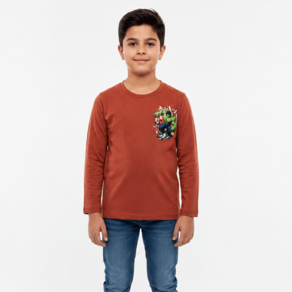 Alternative view of Boys Full Sleeve Character T-Shirt
